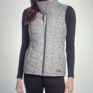 North Face grey puffer vest NWOT